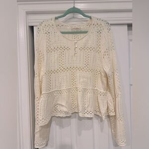 Lucky Brand sweater blouse